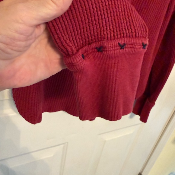 We the Free Burgundy Sweater *GREAT USED CONDITION* - Picture 8 of 12
